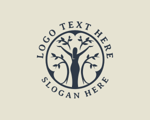 Therapy - Woman Organic Spa logo design