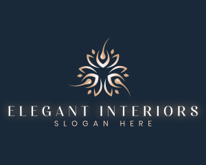 Elegant Wellness  Skin Hair Follicle logo design