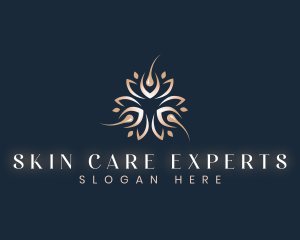 Elegant Wellness  Skin Hair Follicle logo design