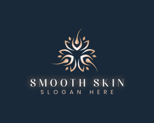 Elegant Wellness  Skin Hair Follicle logo design