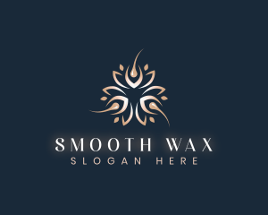 Elegant Wellness  Skin Hair Follicle logo design