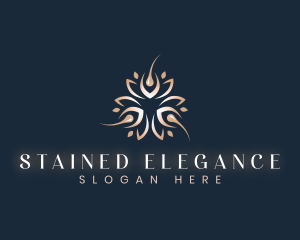 Elegant Wellness  Skin Hair Follicle logo design