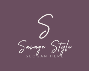 Styling Beauty Salon logo design