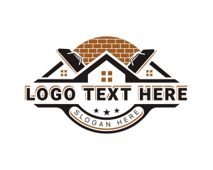 Pavement - Paving Bricklaying Masonry logo design