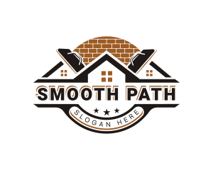 Paving - Paving Bricklaying Masonry logo design