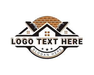 Tool - Paving Bricklaying Masonry logo design