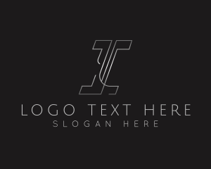 Art Deco - Elegant Boutique Letter I logo design