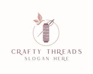 Sewing Needle Thread logo design