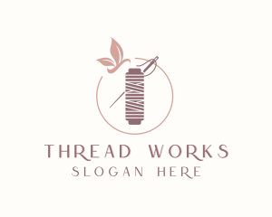 Sewing Needle Thread logo design