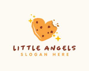 Heart Cookie Bakery Bites Logo