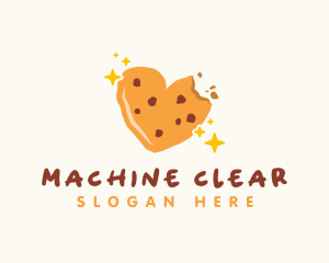 Chef - Heart Cookie Bakery Bites logo design