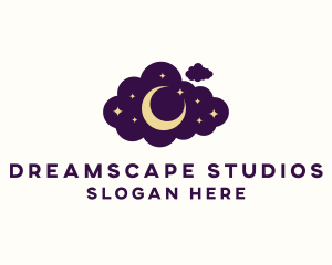Dream - Star Moon Cloud logo design