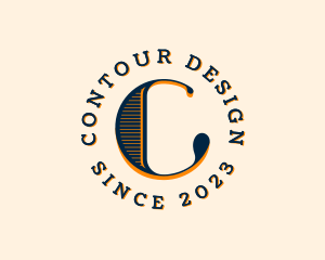 Boutique Interior Designer  Letter C logo design