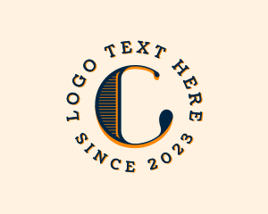 Couture - Boutique Interior Designer  Letter C logo design