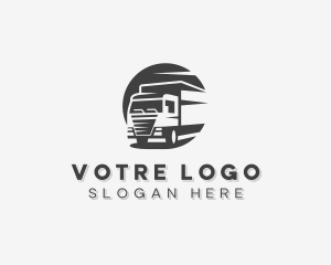 Delivery Trucking Vehicle Logo