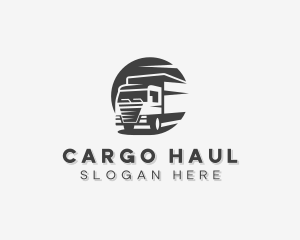 Delivery Trucking Vehicle logo design