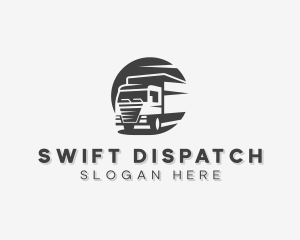 Delivery Trucking Vehicle logo design