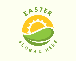 Sun Leaf Eco Farm Logo