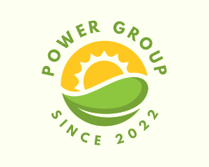 Gardening - Sun Leaf Eco Farm logo design