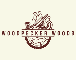 Lumberjack Wood Worker logo design