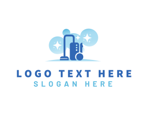 Vacuum Cleaning - Vacuum Hoover Cleaning logo design