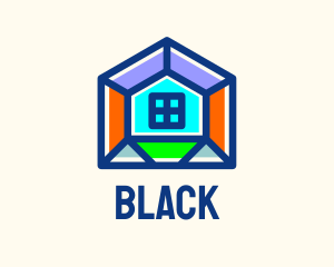 Multicolor Home Builder  Logo