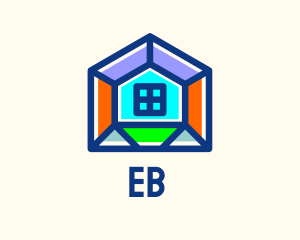 Multicolor Home Builder  Logo