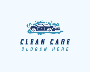 Auto Wash Cleaning logo design