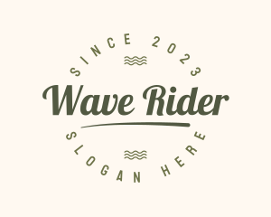 Surfer - Beachwear Branding Apparel logo design