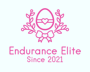 Pink Egg Decor logo design