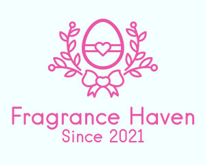 Pink Egg Decor logo design