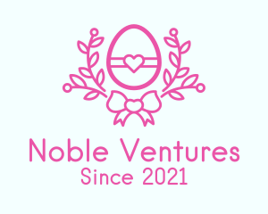 Pink Egg Decor logo design