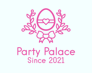 Celebration - Pink Egg Decor logo design