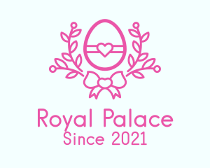 Pink Egg Decor logo design