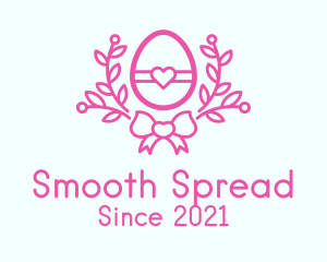 Pink Egg Decor logo design