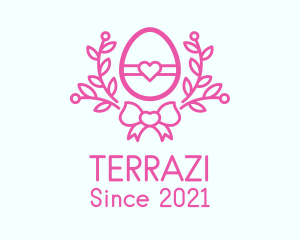 Pink Egg Decor logo design