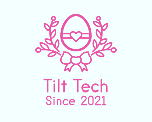 Pink Egg Decor logo design