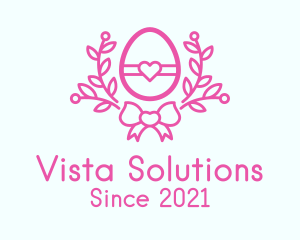 Pink Egg Decor logo design