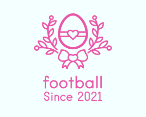 Egg - Pink Egg Decor logo design