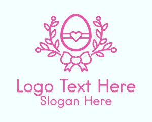 Pink Egg Decor Logo
