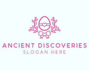 Pink Egg Decor logo design