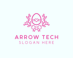 Pink Egg Decor logo design