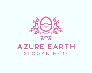 Pink Egg Decor logo design