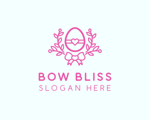 Pink Egg Decor logo design