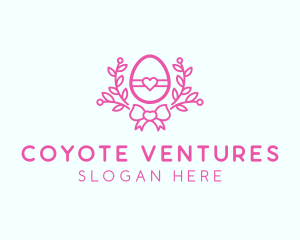 Pink Egg Decor logo design