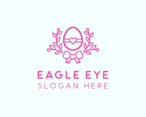 Pink Egg Decor logo design