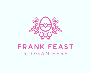 Pink Egg Decor logo design