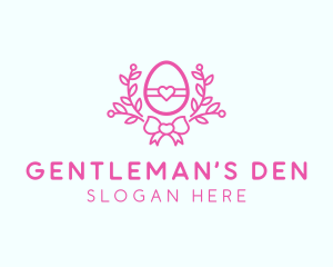 Pink Egg Decor logo design