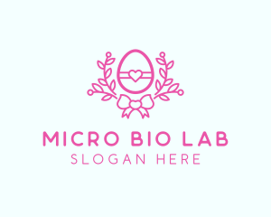 Pink Egg Decor logo design