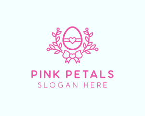 Pink Egg Decor logo design